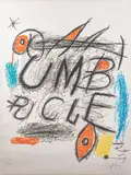 Umbracle by Juan Miro, 1973, Lithographie en couleurs, sold Oct 2023