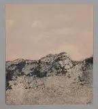 Paysage d'Ardèche by Jean Batail, Encre (plume) et aquarelle, sold Oct 2023