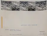 Reflets sur l'eau, circa 1968 by Lucien Clergue, Collage en frise de cinq (5) tirages argentiques sur carton, constituant un projet de déco, sold Oct 2023