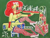 Sans titre by Yvon Taillandier, Gouache et mine de plomb sur papier, sold Oct 2023