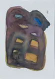 Sans titre by Jean-Noël Bachès, Aquarelle, sold Oct 2023