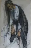 Vieux marin by Jules Besson, Pastel, sold Sep 2023