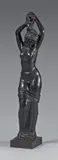 Jeune fille se coiffant debout » Grande by Bernard Joseph, Bronze : Valsuani, s, sold Dec 2021