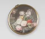 Bouquet de fleurs sur un entablement by Gerard van Spaendonck, Aquarelle et gouache sur ivoire, sold Dec 2021