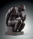 Femme nue assise à la Michel-Ange by René Babin, Epreuve en bronze, EA II/IV Fonte à la cire perdue Rosini, sold Oct 2015