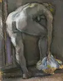 Femme à sa toilette by Jean Carton, Pastel, sold Oct 2015
