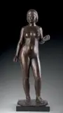 Femme en conversation by Marcel Damboise, Epreuve en bronze, n°1/8 Fonte à la cire perdue Barelier, sold Oct 2015