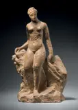 Baigneuse debout, dite aussi Daphné, 1928-1930 by Carl Frisendahl, Epreuve en terre cuite, n°4/12, sold Oct 2015