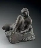 Baigneuse by Simon Goldberg, 1947, Epreuve en bronze, n°1/8 Fonte à la cire perdue Jean-Marc Bodin, sold Oct 2015