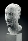 Portrait de son frère André by Simon Goldberg, Plâtre original, sold Oct 2015