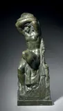 Femme assise aux bras levés by Charles Malfray, 1919, Epreuve en bronze, E, sold Oct 2015