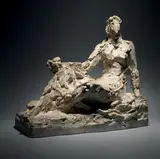Esquisse préparatoire pour la Pomone by Robert Wlérick, 1936, Plâtre, sold Oct 2015