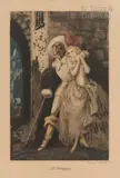 Dartagnan. 1931 by Louis Icart, Aquatinte en couleurs signée en bas à droite, sold Apr 2022