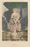 Manon. 1927 by Louis Icart, Gravure aquatinte en couleur signée en bas à droite, timbre sec LI, une presse et numéroté, sold Apr 2022