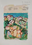 Bord de mer by Charles Lapicque, Lithographie en couleurs, sold Jan 2022