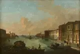 Venise de la Guidecca Fondamente Zattere Spririto Santo by Johan Richter, Toile Hauteur :, sold Dec 2021