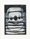 Composition abstraite by Pierre Dmitrienko, 1973, Aquarelle et lavis sur papier, sold May 2016