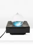 Manipulateur 4 by Piotr Kowalski, 1969, Technique mixte: sculpture boule de verre sur une base électromagnétique noire, sold May 2016