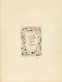 Il les a nourri de la fleur de froment by Léon Zack, Lithographie imprimée en gris et noir, sold May 2016