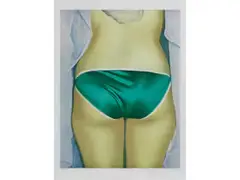 Untitled by John C. Kacere, color lithograph, sold Sep 2025