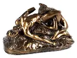 Erotische Skulptur mit Zwei Frauen by Nikolas Munjas, bronze, offered Apr 2016