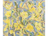 Yellow Tulips by Andrew Hart Adler, oil on canvas, sold Jun 2024