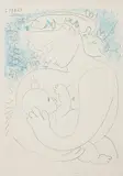 Grande Maternité by Pablo Picasso, colour lithograph on paper, sold Apr 2021