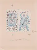 Dessins d'un demi-siècle by Pablo Picasso, lithograph on paper, sold Apr 2021