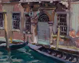 A Doorway in Venice by A. Y. Jackson, 1911, oil on panel, sold Apr 2021
