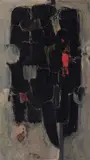 Portrait of "S" no. 1 by Edmund Alleyn, 1958, oil on canvas, sold Mar 2021