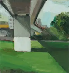 Eastern Overpass by Robert Malherbe, 2003, Oil on Canvas, sold Oct 2026