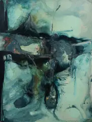 Reef by James Gleeson, 1961, Oil on Board, sold Oct 2026