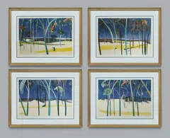 (4) by Arthur Boyd, Lithograph (4) 24/37, sold Oct 2026