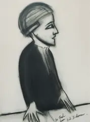 Lawyer by Robert Dickerson, Charcoal, offered Oct 2026