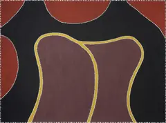 Carr Boyd Ranges by Tommy Carroll, Natural Ochre on Canvas, sold Oct 2026