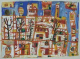 Ocean Landscape by Peter John Ferguson, 1999, Gouache, sold Oct 2026