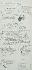 The Twenty First Birthday Party by Martin Sharp, 1963, Pen & Ink, sold Oct 2026
