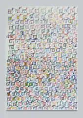 Untitled by Nam June Paik, 1990, Offset Lithograph 10/60, sold Oct 2026