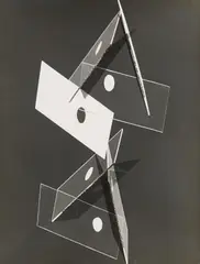 Abstraktion by Werner Bischof, 1946, Vintage. Silbergelatineabzug. Agfa-Brovira-Papier, sold Dec 2022