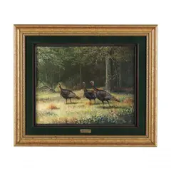 Handsome Trio by Jerry W. Thrasher, Oil on canvas, sold May 2024