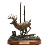 River Phantom by Todd Swaim, Patinated and cold painted bronze, sold May 2024