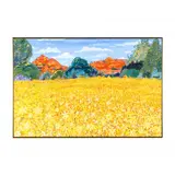 Schnebly Hill Vista with Meadow of Flowers by Robert Jackson, Oil on canvas, sold May 2024