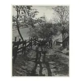 Chestnut Hill by A. Aubrey Bodine, Gelatin silver print (mounted as issued), sold May 2024
