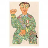 General by Enrico Baj, Lithograph in colors on paper, sold May 2024