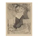 Figure de Femme by Jacques Villon, Etching on paper, sold May 2024