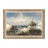 Coastal Landscape with Dunes by Willem Frederik Reinders, Oil on canvas, sold May 2024