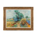 Paysage due Mid by Richard Bellias, Oil on canvas, sold May 2024