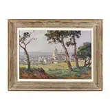 View of Brittany by André Beronneau, Oil on canvas, sold May 2024