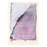 Map 3 by Fritz Scholder, Monotype in colors, sold May 2024