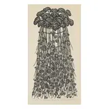 Zebrica Pendula by Jacques Hnizdovsky, Woodcut on Japan paper, sold May 2024